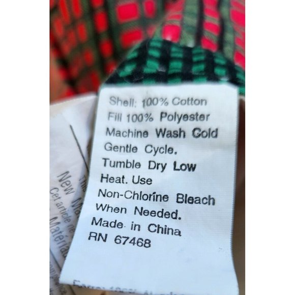 American Pacific Christmas Quilted Patchwork Throw/Wall Hanging Snowman Bear - Picture 3 of 12